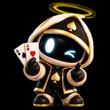 Halo, the Poker Halo mascot (playful)
